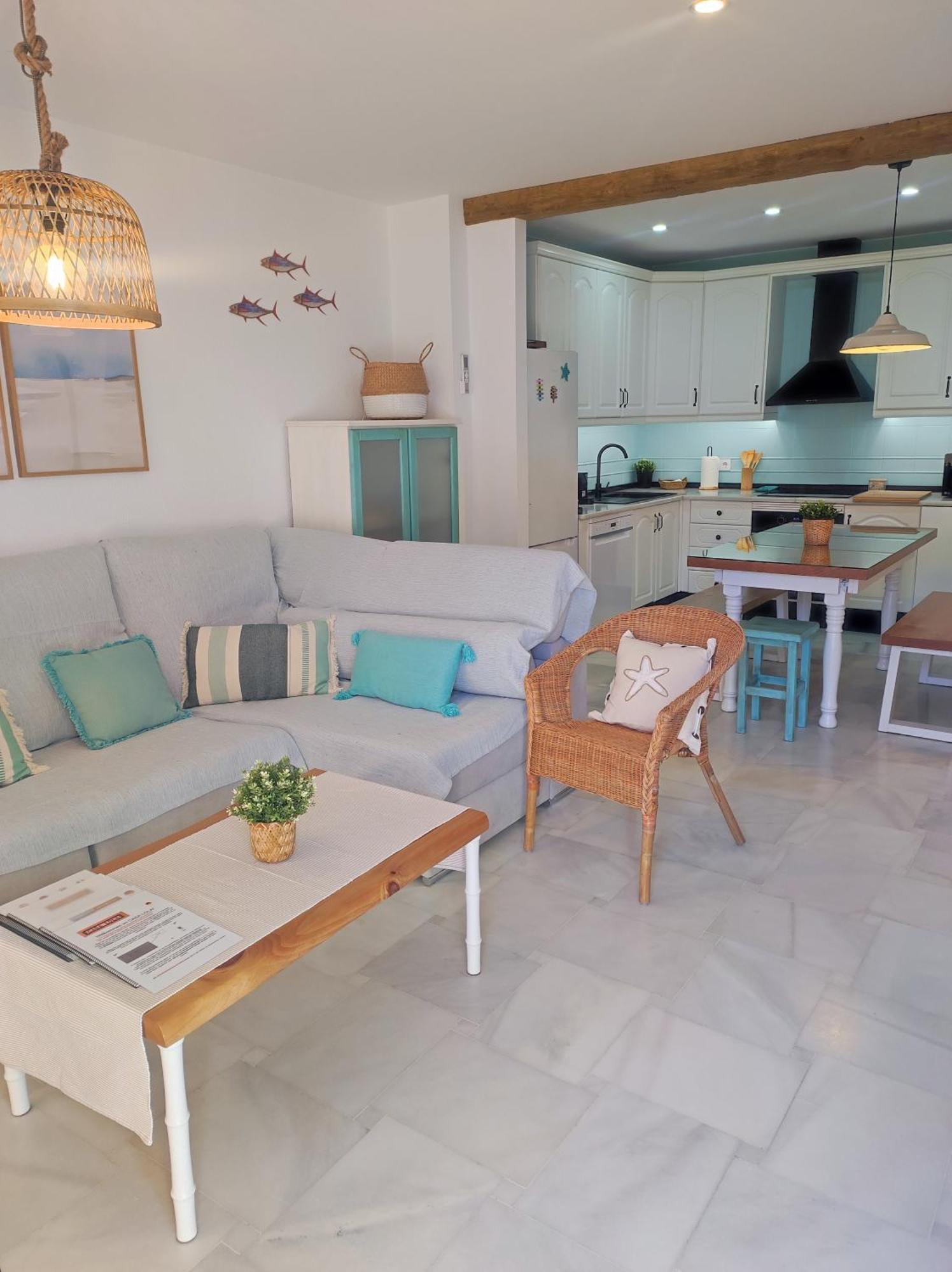 Вилла Casa Lola Conil, Azotea Al Mar Y Parking Solo Familias O Parejas Кониль-де-ла-Фронтера Экстерьер фото